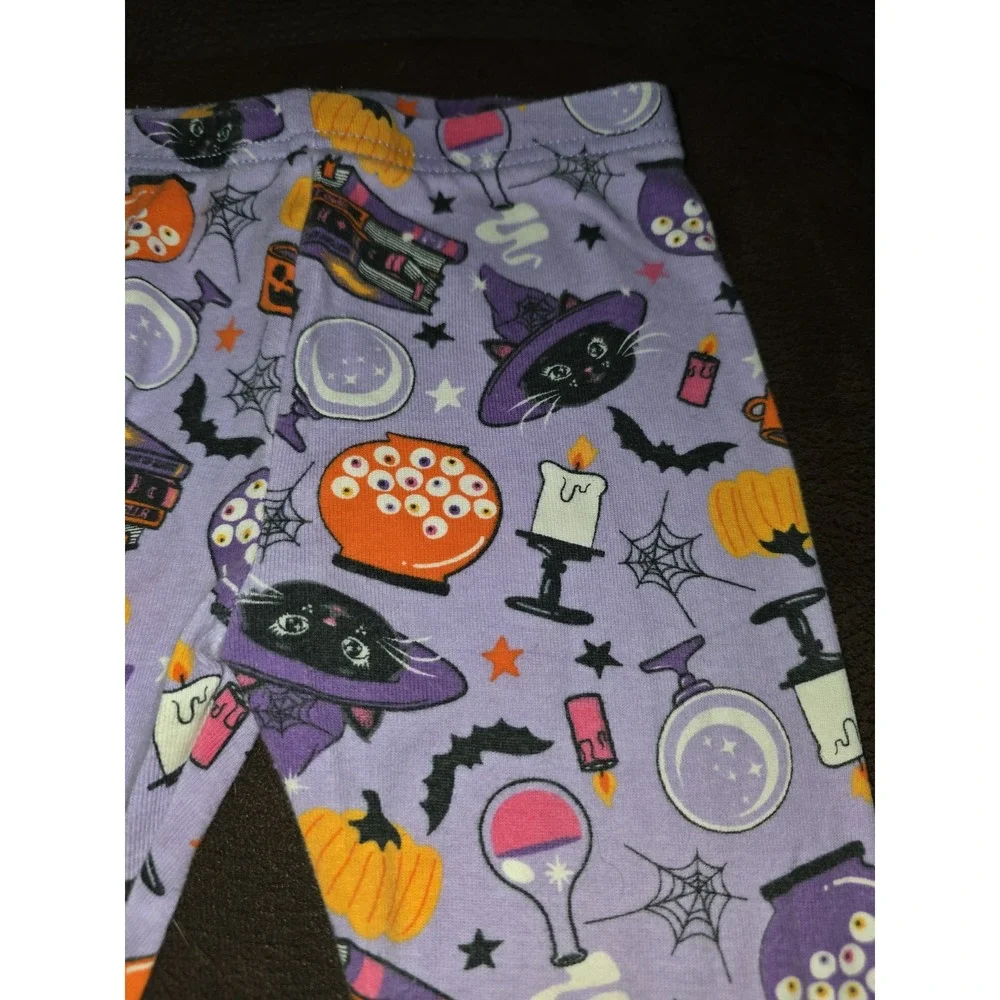 Pj place children's place fall autumn Halloween cat witch pajamas 18 24 months